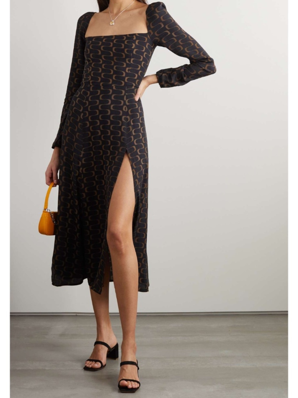 NEW Reformation Sigmund Dress Linguini 18 Plus Size
